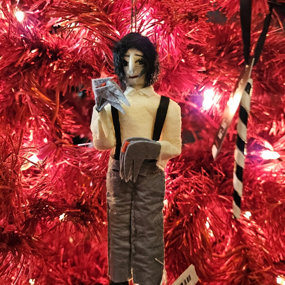 Edward Scissorhands Felt Ornamemt